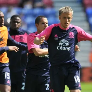 Everton FC Print - Phil Neville Warm Up (BPL, 30 April 2011) Everton FC Print - Phil Neville Warm Up (BPL, 30 April 2011)