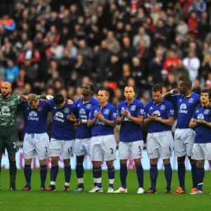 Everton Honors: A Minute's Applause Before Sunderland vs. Everton, Barclays Premier League (December 2011) Everton Honors: A Minute's Applause Before Sunderland vs. Everton, Barclays Premier League (December 2011)