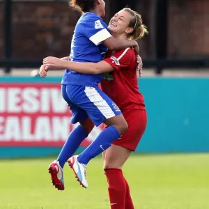 Everton Ladies Defeat Bristol Academy: Nikita Parris Celebrates FA WSL Victory at Goodison Park