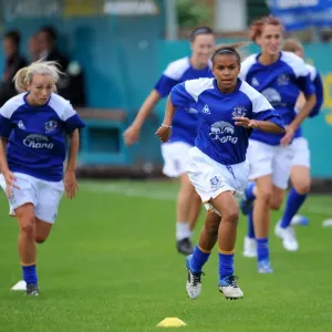 Everton Ladies Pre-Match Warm-Up Print (FA WSL, 07.08.2011) Everton Ladies Pre-Match Warm-Up Print (FA WSL, 07.08.2011)