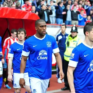 Everton Players Exit Stadium of Light Ahead of Sunderland Clash (20-04-2013) Everton Players Exit Stadium of Light Ahead of Sunderland Clash (20-04-2013)