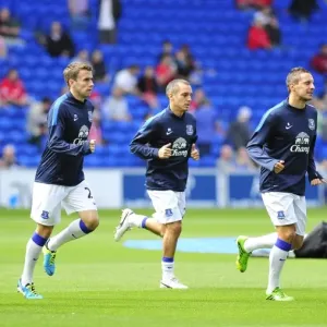 Everton Players Gear Up for Cardiff City Showdown (31-08-2013) Everton Players Gear Up for Cardiff City Showdown (31-08-2013)