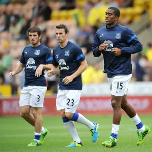 Everton Squad Pre-Match Warm-Up Print, August 2013 Everton Squad Pre-Match Warm-Up Print, August 2013