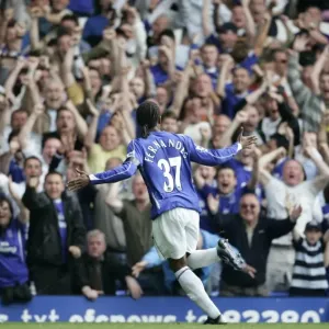 Season 06-07 Prints: Everton V Manchester United