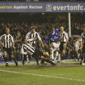 Season 06-07 Prints: Everton V Newcastle United
