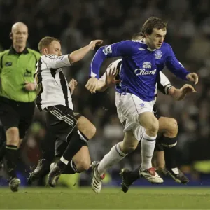 Everton v Newcastle United - James McFadden and Nicky Butt Everton v Newcastle United - James McFadden and Nicky Butt