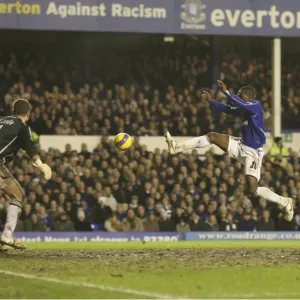 Everton v Newcastle United Victor Anichebe in action during the game Everton v Newcastle United Victor Anichebe in action during the game