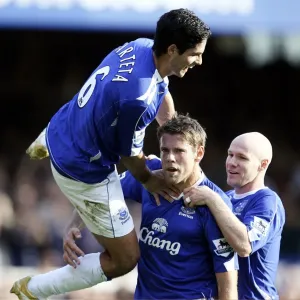Everton v Sheffield United Print - James Beattie Celebrates Everton v Sheffield United Print - James Beattie Celebrates