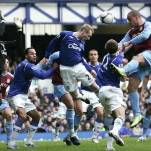 Everton vs Aston Villa: FA Cup Fifth Round Showdown - Hibbert vs Agbonlahor (08/09)