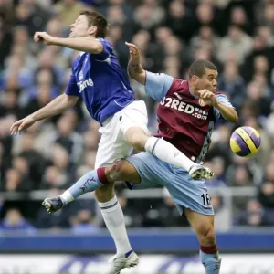 Everton vs. Aston Villa: James Beattie vs. Wilfred Bouma - Football Rivalry Everton vs. Aston Villa: James Beattie vs. Wilfred Bouma - Football Rivalry