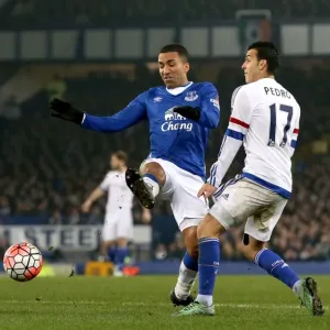 Everton vs Chelsea: A Battle for the FA Cup Quarter-Final Ball - Lennon vs Pedro at Goodison Park Everton vs Chelsea: A Battle for the FA Cup Quarter-Final Ball - Lennon vs Pedro at Goodison Park