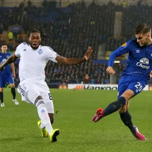 Everton vs Dynamo Kiev: Garbutt vs Mbokani Clash in Europa League Round of 16 First Leg at Goodison Park Everton vs Dynamo Kiev: Garbutt vs Mbokani Clash in Europa League Round of 16 First Leg at Goodison Park