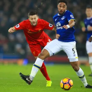 Everton vs Liverpool: A Battle for the Ball - Lallana vs Williams at Goodison Park Everton vs Liverpool: A Battle for the Ball - Lallana vs Williams at Goodison Park