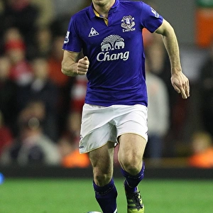Everton vs. Liverpool Rivalry: Leighton Baines Epic Showdown at Anfield (March 13, 2012)