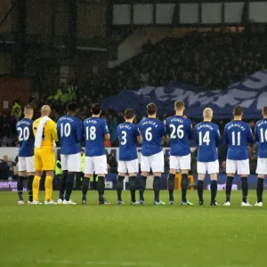 Everton vs. Stoke: A Minutes Applause in Memory of Departed Evertonians (BPL) Everton vs. Stoke: A Minutes Applause in Memory of Departed Evertonians (BPL)