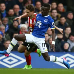 Everton vs Sunderland: A Battle at Goodison Park - Idrissa Gueye vs Adnan Januzaj Everton vs Sunderland: A Battle at Goodison Park - Idrissa Gueye vs Adnan Januzaj