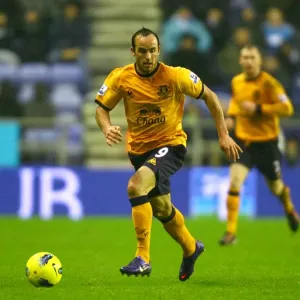 Everton vs. Wigan Athletic: Landon Donovan in Action, Barclays Premier League (February 2012) Everton vs. Wigan Athletic: Landon Donovan in Action, Barclays Premier League (February 2012)