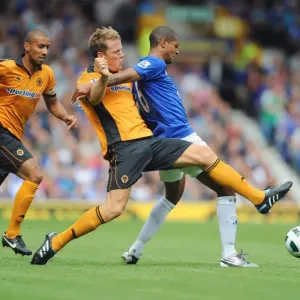 Everton vs. Wolverhampton Wanderers: A Tight Battle at Goodison Park - Jermaine Beckford vs. Christophe Berra: Intense Rivalry on the Field Everton vs. Wolverhampton Wanderers: A Tight Battle at Goodison Park - Jermaine Beckford vs. Christophe Berra: Intense Rivalry on the Field