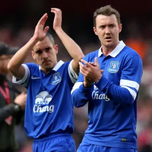 Everton's Aiden McGeady Shows Appreciation to Fans After FA Cup Defeat to Arsenal (8-3-2014) Everton's Aiden McGeady Shows Appreciation to Fans After FA Cup Defeat to Arsenal (8-3-2014)