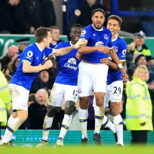 Everton's Ashley Williams Print Everton's Ashley Williams Print
