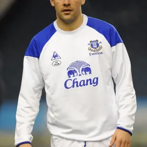 Everton's Darron Gibson in FA Cup Action: Everton vs Fulham at Goodison Park (January 27, 2012) Everton's Darron Gibson in FA Cup Action: Everton vs Fulham at Goodison Park (January 27, 2012)