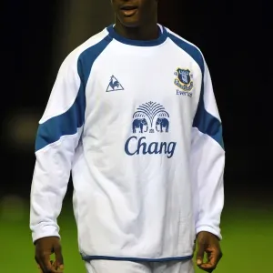 Everton's Determined Striker: Kieran Agard in Everton Colors Everton's Determined Striker: Kieran Agard in Everton Colors