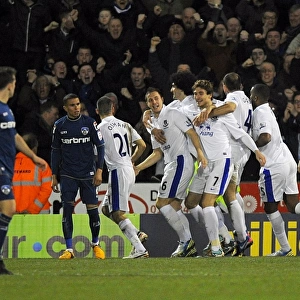 Everton's Double Celebration: FA Cup Fifth Round Drama at Oldham Athletic