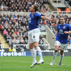 Everton's Double Delight: Jagielka Scores Second in Epic Newcastle Victory (05 March 2011) Everton's Double Delight: Jagielka Scores Second in Epic Newcastle Victory (05 March 2011)