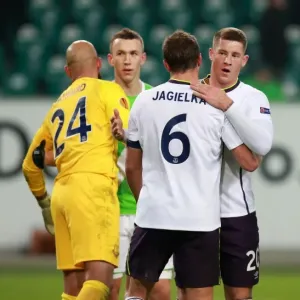 Everton's Europa League Triumph: Tim Howard, Ross Barkley, Phil Jagielka Celebrate Victory Over VfL Wolfsburg