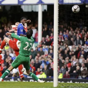 Everton's FA Cup Triumph: Louis Saha Scores the Decisive Goal vs. Middlesbrough (March 8, 2009) Everton's FA Cup Triumph: Louis Saha Scores the Decisive Goal vs. Middlesbrough (March 8, 2009)