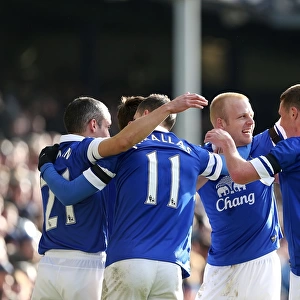 Everton's FA Cup Triumph: Naismith's Brace Secures Victory over Swansea City (16-02-2014)