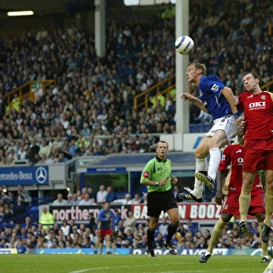 Everton's Ferguson: Triumphant Header
