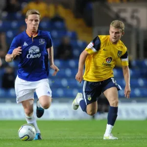 Everton's Forshaw vs. Potter: A Pre-Season Battle at Kassam Stadium (2011) Everton's Forshaw vs. Potter: A Pre-Season Battle at Kassam Stadium (2011)