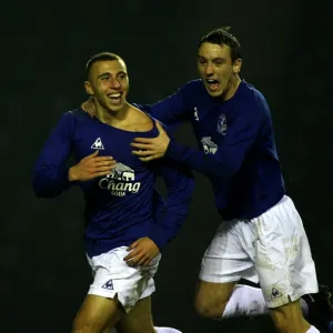 Everton's Hallam Hope Scores Opening Goal in FA Youth Cup: A Heartwarming Moment of Celebration with Teammate Thomas Donegan Everton's Hallam Hope Scores Opening Goal in FA Youth Cup: A Heartwarming Moment of Celebration with Teammate Thomas Donegan