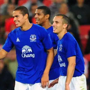 Everton's Jack Rodwell: Thrilling Goal Celebration vs Brisbane Roar Everton's Jack Rodwell: Thrilling Goal Celebration vs Brisbane Roar