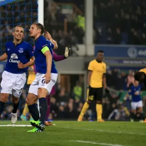 Everton's Jagielka and Osman: Double Delight in Europa League Victory