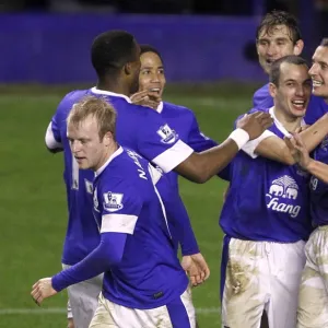 Everton's Jagielka Scores Double: Victory Over Wigan Athletic in Premier League (26-12-2012)