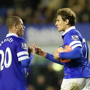 Everton's Jelavic and Barkley: A Dazzling Dance of Goal Celebration - FA Cup Third Round Everton's Jelavic and Barkley: A Dazzling Dance of Goal Celebration - FA Cup Third Round