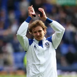 Everton's Jelavic Celebrates Title Glory: Everton 1-0 Newcastle United (May 13, 2012, Goodison Park)
