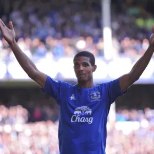 Evertons Jermaine Beckford celebrates scoring against Chelsea Evertons Jermaine Beckford celebrates scoring against Chelsea