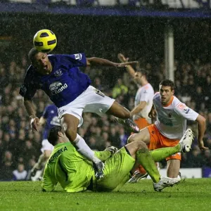 Premier League Prints: 05 February 2011 Everton V Blackpool