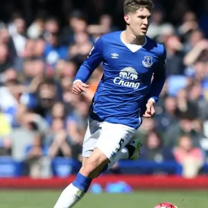 Everton's John Stones in Action against AFC Bournemouth, Barclays Premier League (30-04-2016) Everton's John Stones in Action against AFC Bournemouth, Barclays Premier League (30-04-2016)