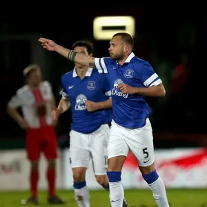 Everton's Johnny Heitinga: Third Goal Blitz in FA Cup Victory over Stevenage (25.01.2014) Everton's Johnny Heitinga: Third Goal Blitz in FA Cup Victory over Stevenage (25.01.2014)