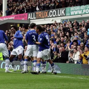 Season 08-09 Prints: Everton V Stoke City