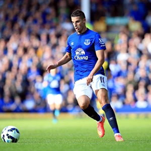 Evertons Kevin Mirallas during the Barclays Premier League match at Goodison Park, Liverpool. PRESS ASSOCIATION Photo
