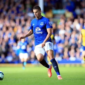 Evertons Kevin Mirallas during the Barclays Premier League match at Goodison Park, Liverpool. PRESS ASSOCIATION Photo