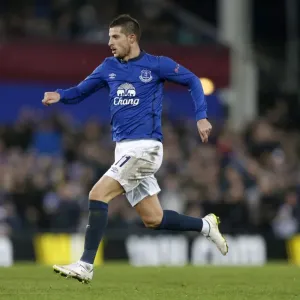 Everton's Kevin Mirallas in Europa League Battle: Young Boys at Goodison Park (Round of 32, Second Leg) Everton's Kevin Mirallas in Europa League Battle: Young Boys at Goodison Park (Round of 32, Second Leg)