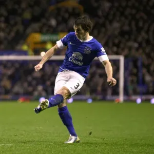 Everton's Leighton Baines in Action: Securing Victory over Wigan Athletic in the Barclays Premier League (26-12-2012) Everton's Leighton Baines in Action: Securing Victory over Wigan Athletic in the Barclays Premier League (26-12-2012)