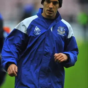 Everton's Leon Osman in Action: Everton vs. Sunderland, Barclays Premier League (2011) Everton's Leon Osman in Action: Everton vs. Sunderland, Barclays Premier League (2011)