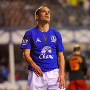 Everton's Leon Osman: Disappointment After FA Cup Defeat to Reading (01 March 2011) Everton's Leon Osman: Disappointment After FA Cup Defeat to Reading (01 March 2011)